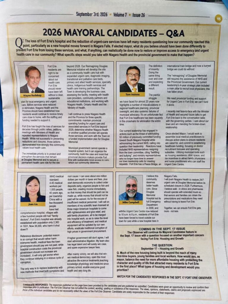 Four mayoral candidates’ examination competition（1，2，3，4：Question: How to address the housing and affordability issues for citizens and Health Care and so on?）. Please have the entire public grade the papers？